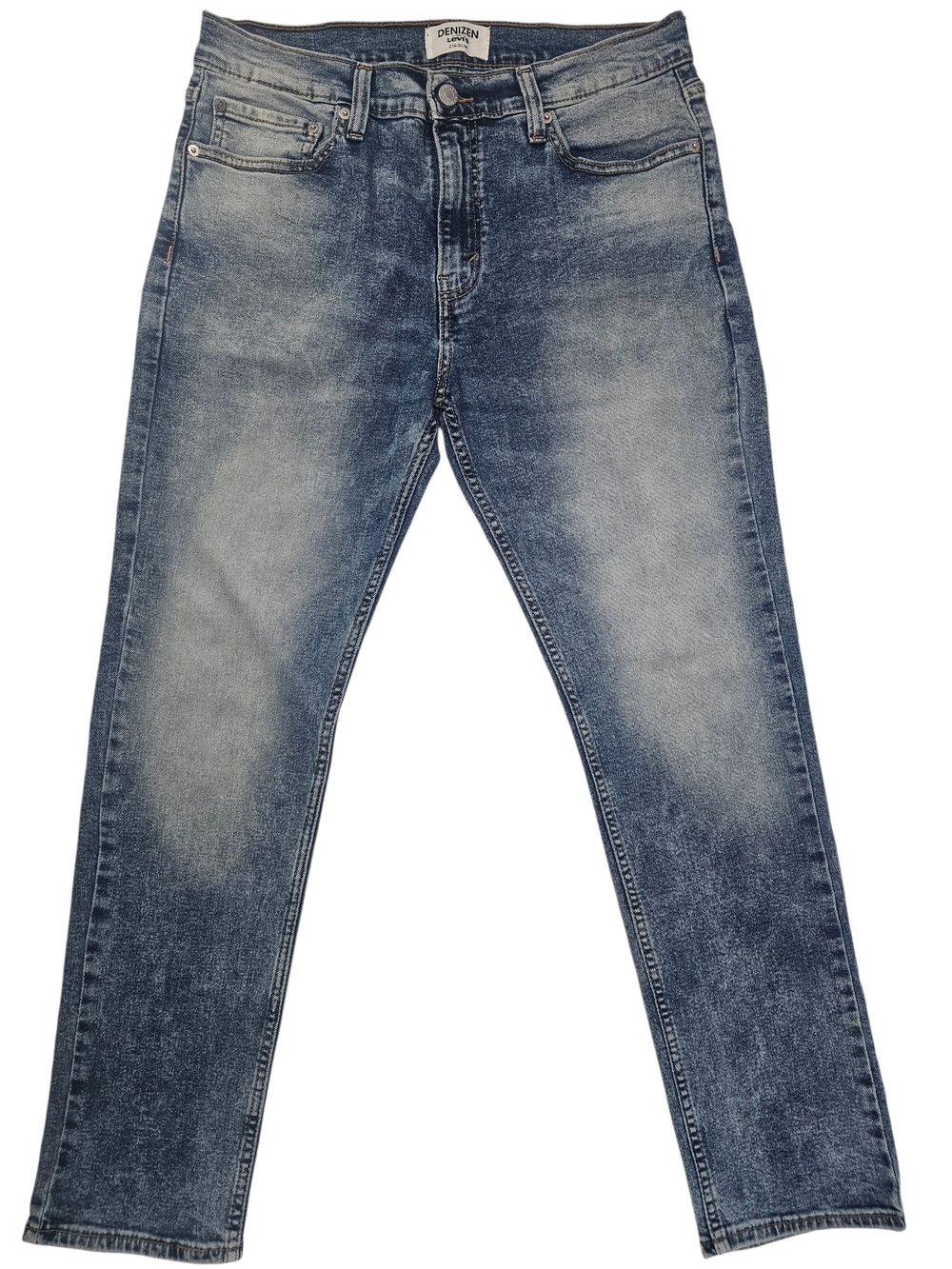 Denizen From Levi's 216 Slim Jeans Men's 33x30 Blue Stretch Denim Medium Wash